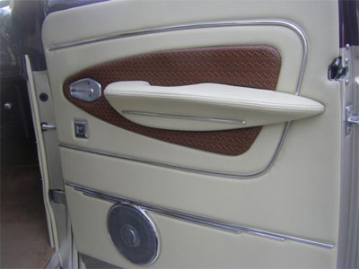 Custom interior with Smart Parts accent trim installed